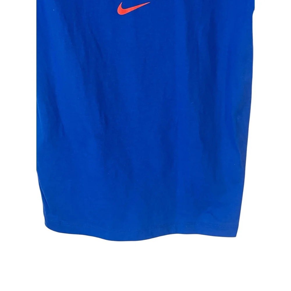 Nike Boise State Broncos T Shirt Youth Large 14-16 Blue Short Sleeve Dri-Fit NWT